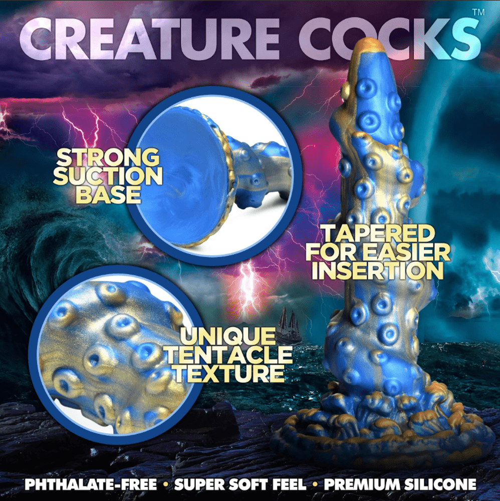 Creature Cocks Dildo's Creature Cocks Lord Kraken Tentacled Silicone Dildo