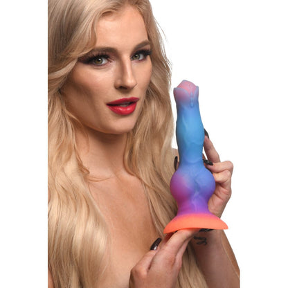 Creature Cocks Dildo's Creature Cocks Space Cock Glow-in-Dark Silicone Alien Dildo