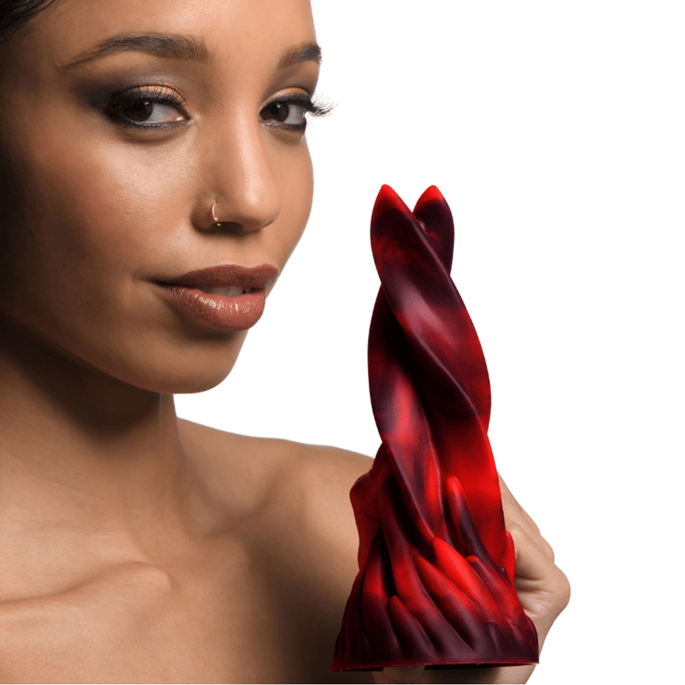 Creature Cocks Dildo's Creature Cocks Hell Kiss Twisted Tongues Silicone Dildo