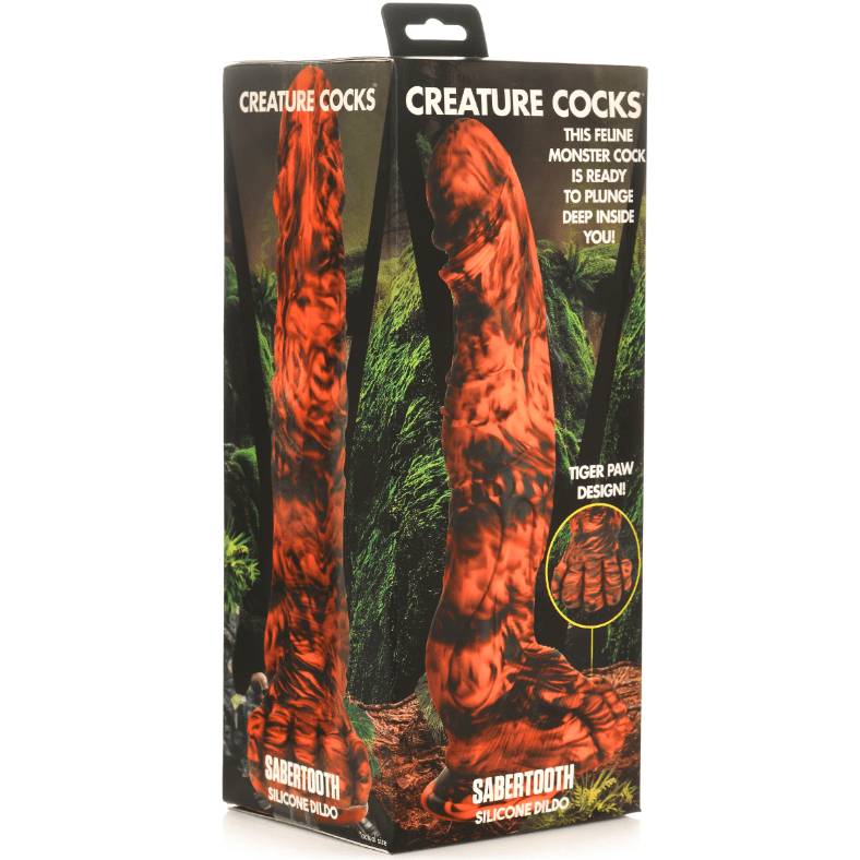 Creature Cocks Large Dildo's 9" + Creature Cocks Sabretooth Silicone Dildo