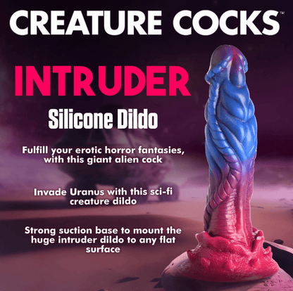Creature Cocks Large Dildo's 9" + Creature Cocks Intruder Alien Silicone Dildo