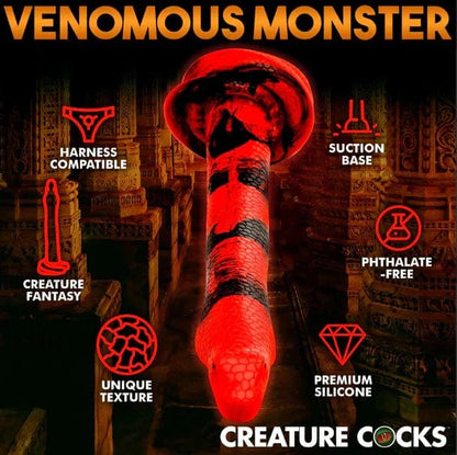 Creature Cocks Creature Cocks King Cobra X-Large 18" Silicone Dong