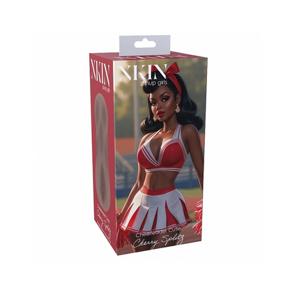 Xkin Pinup Girls Cheerleader Cutie Cherry Splitz Masturbator