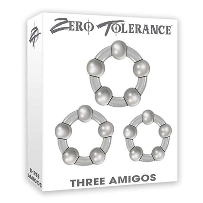 Zero Tolerance Cock Rings Zero Tolerance Three Amigos Cock Ring Set