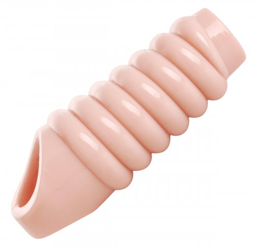 XR Brands Male Enhancement XR Brands Really Ample Ribbed Penis Enhancer Sheath