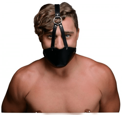XR Brands Ball Gags XR Brands Muzzle Harness With Ball Gag