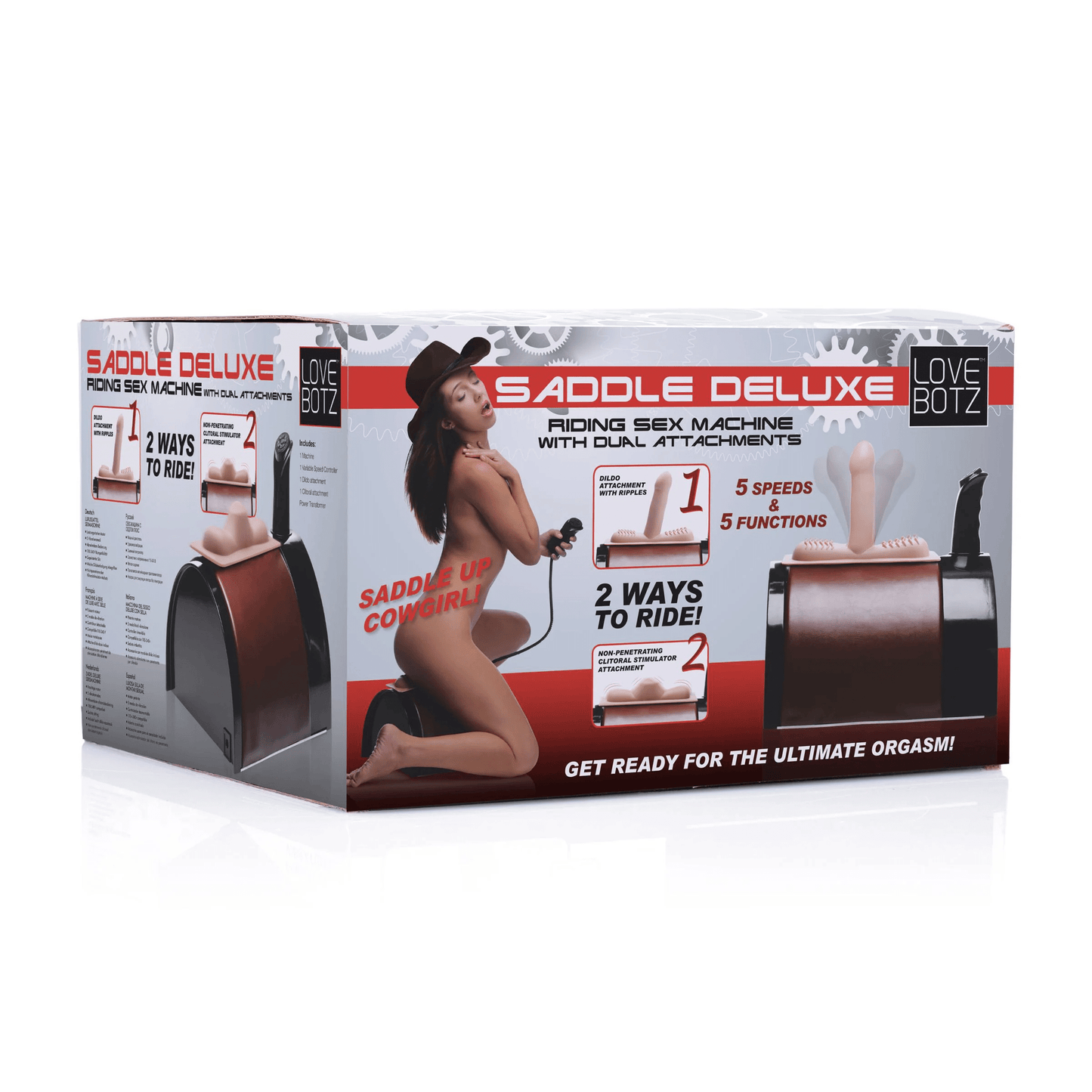 Lovebotz Fuck Machine LoveBotz Saddle Deluxe Riding Sex Machine