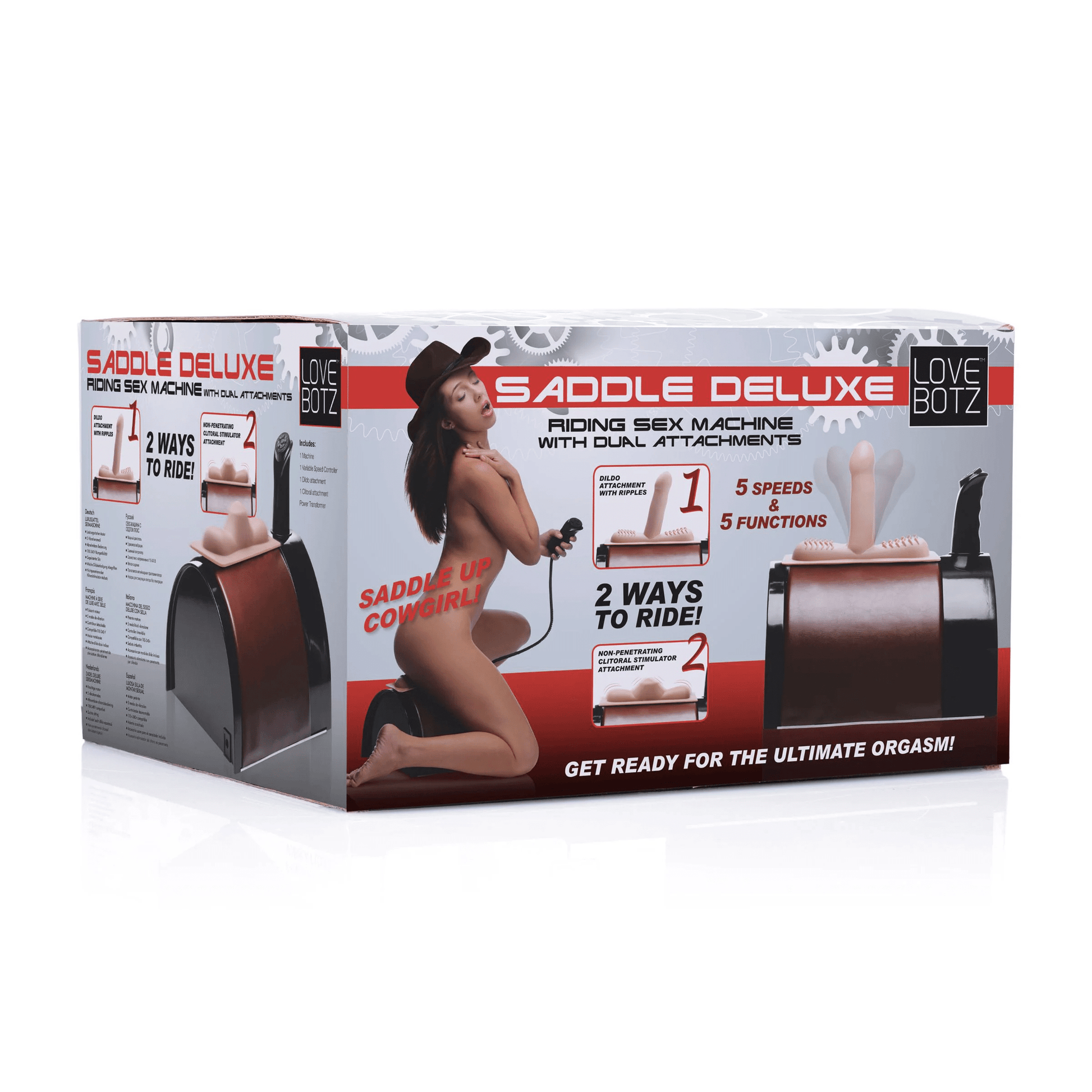 Lovebotz Fuck Machine LoveBotz Saddle Deluxe Riding Sex Machine