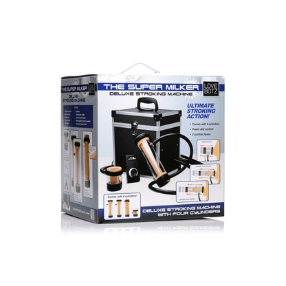 Lovebotz Fuck Machine LoveBotz Super Milker Automatic Deluxe Stroker Machine