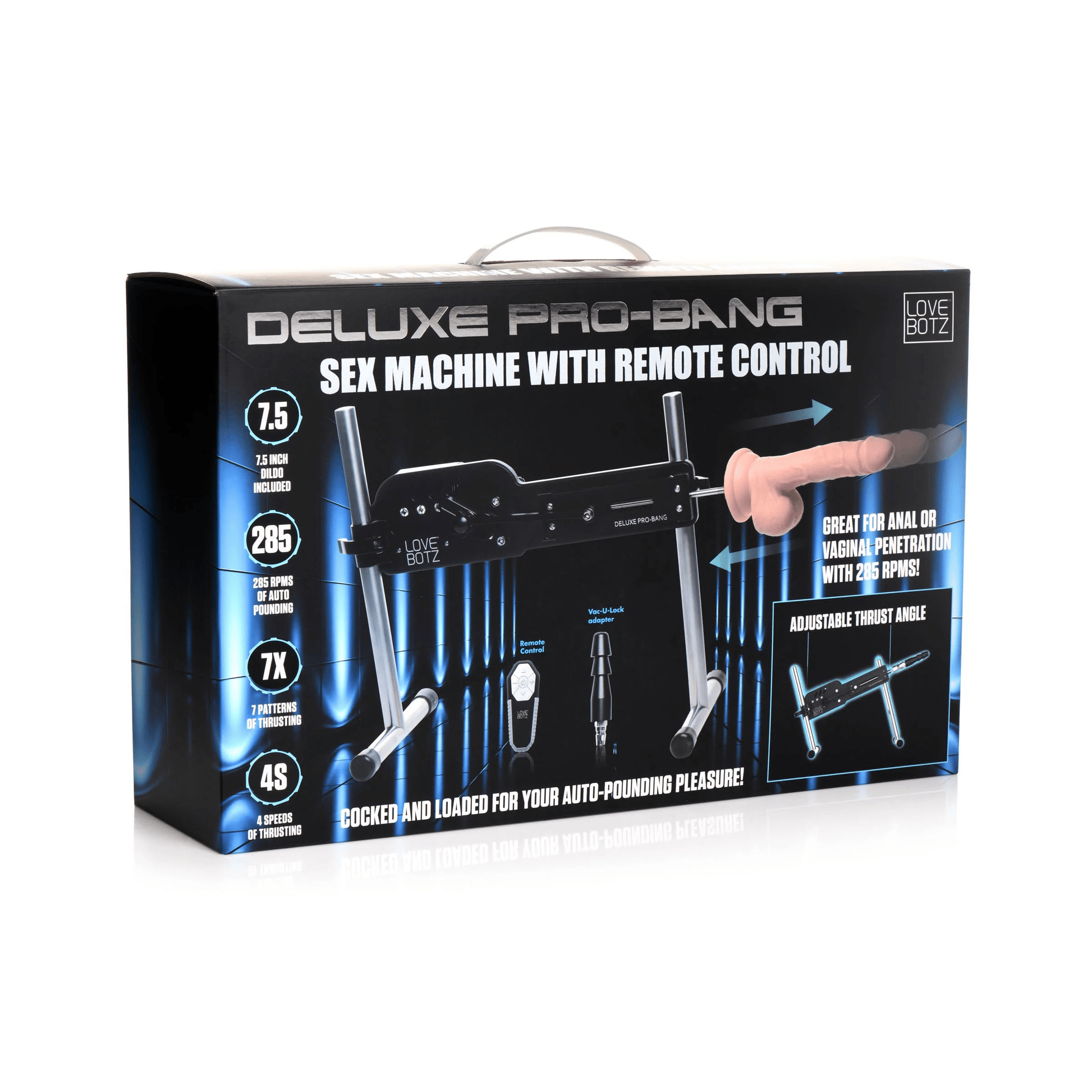 Lovebotz LoveBotz Deluxe Pro-Bang Sex Machine With Remote Control