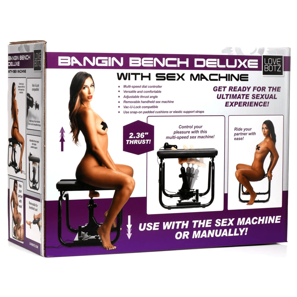Lovebotz Sex Furniture LoveBotz Deluxe Bangin' Bench With Sex Machine
