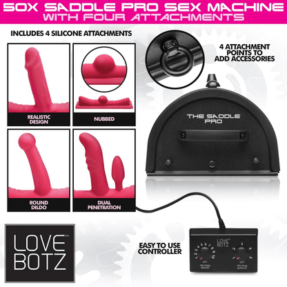 Lovebotz Fuck Machine LoveBotz 50X Saddle Pro Sex Machine