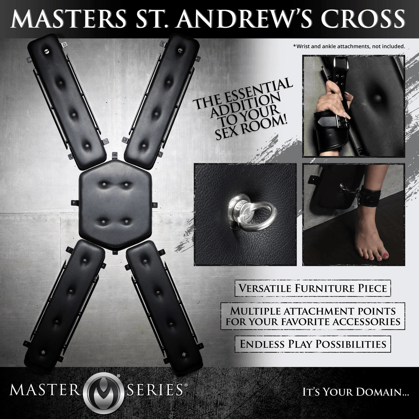 Master Series Sex Furniture Master Series St. Andrew's Cross