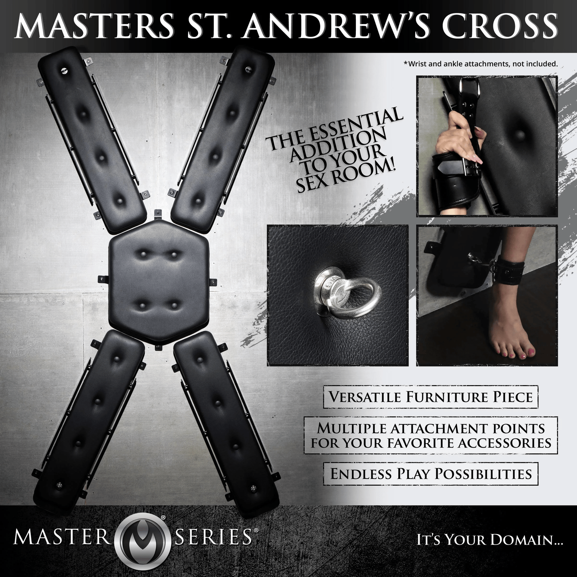 Master Series Sex Furniture Master Series St. Andrew's Cross