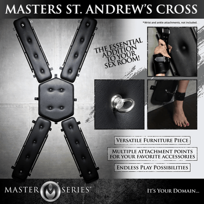 Master Series Sex Furniture Master Series St. Andrew's Cross