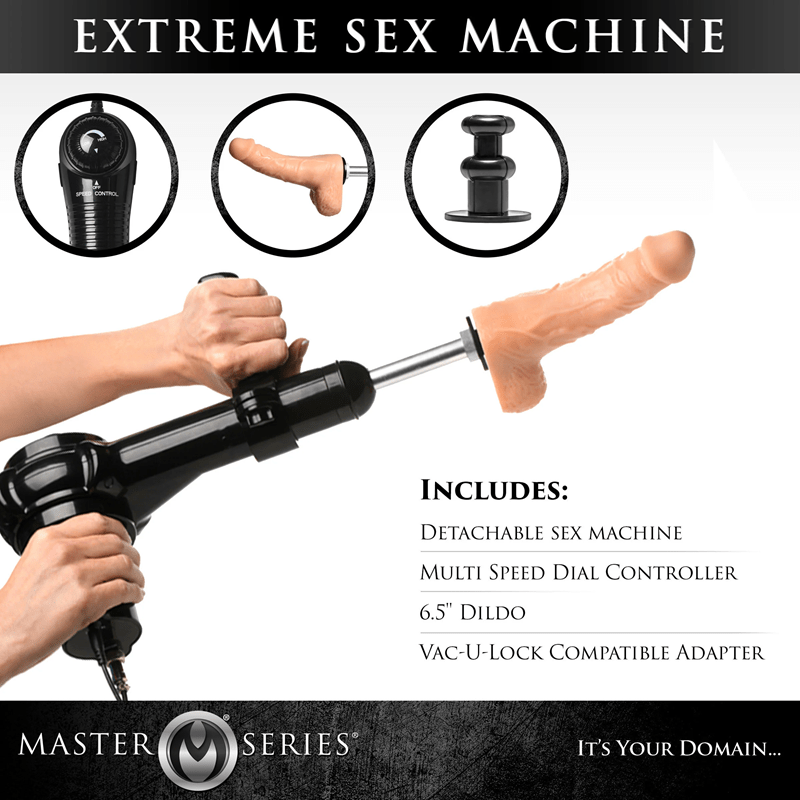 Master Series Fuck Machine Master Series Ultimate Obedience Chair With Sex Machine