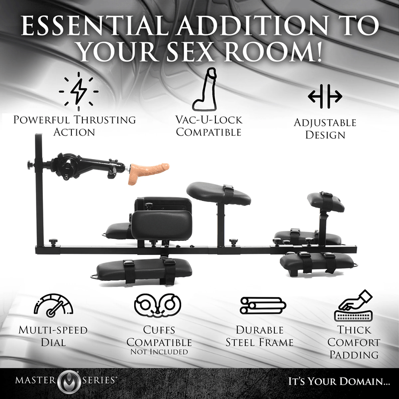Master Series Fuck Machine Master Series Subversion Stockade and Sex Machine