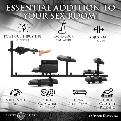 Master Series Fuck Machine Master Series Subversion Stockade and Sex Machine