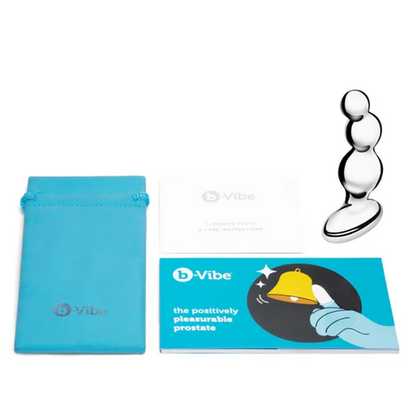 b-Vibe Stainless Steel Anal Beads