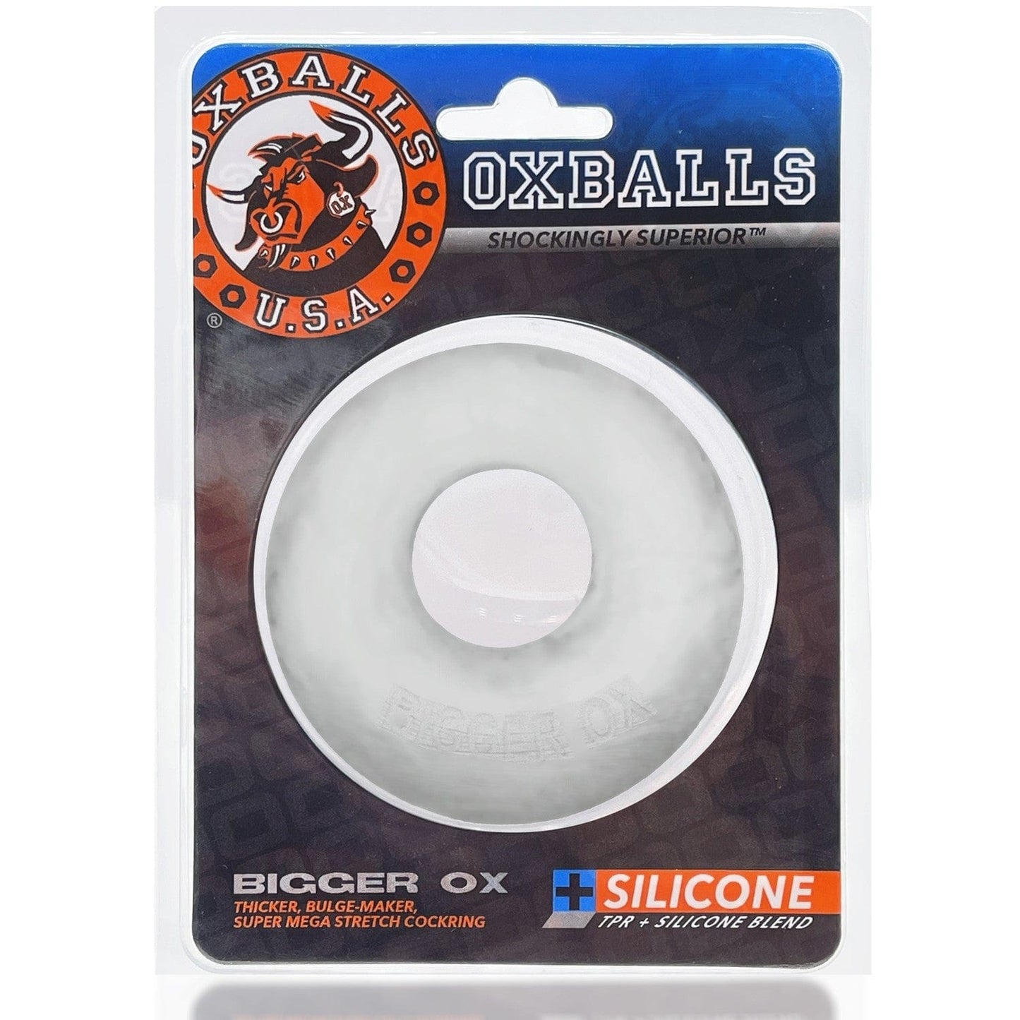 Oxballs Cock Rings Clear Ice Oxballs Bigger Ox Cock Ring