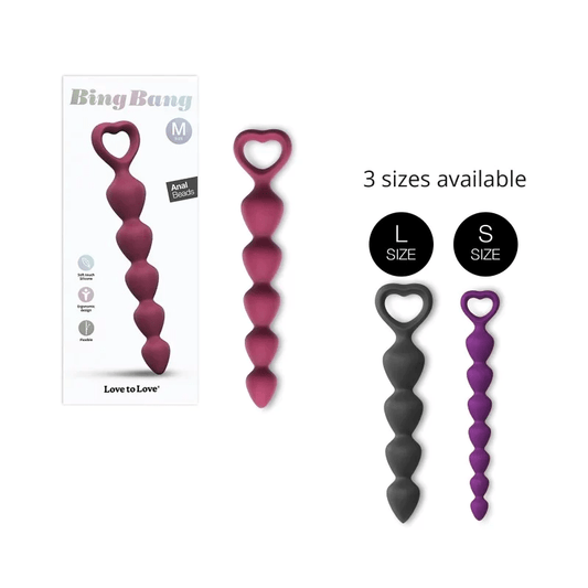 Love To Love Anal Toys Love To Love Bing Bang Anal Plug Medium
