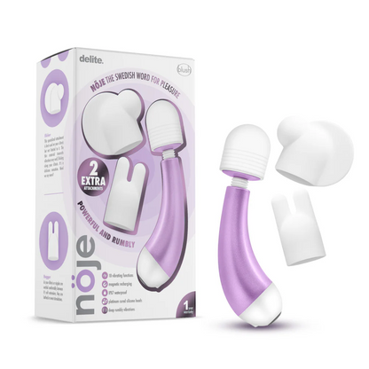 Blush Noje Delite Wisteria Vibrating Wand Kit