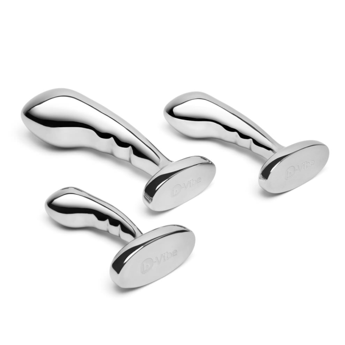 b-Vibe Anal Toys b-Vibe Stainless Steel P-Spot Training Set