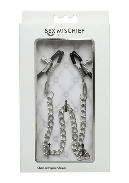 Sportsheets Nipple Clamps Sportsheets Chained Nipple Clamps