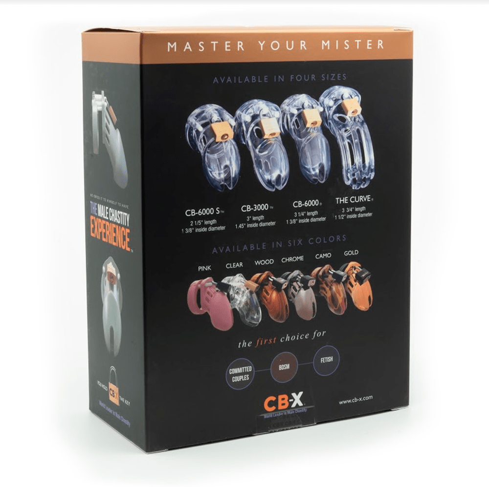 CB-X Cock & Balls CB-X CB-6000S Cock Cage Kit Clear