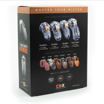 CB-X Cock & Balls CB-X CB-6000S Cock Cage Kit Clear