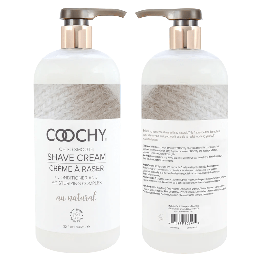 Coochy Lubes & Lotions Coochy Shave Cream AU Natural