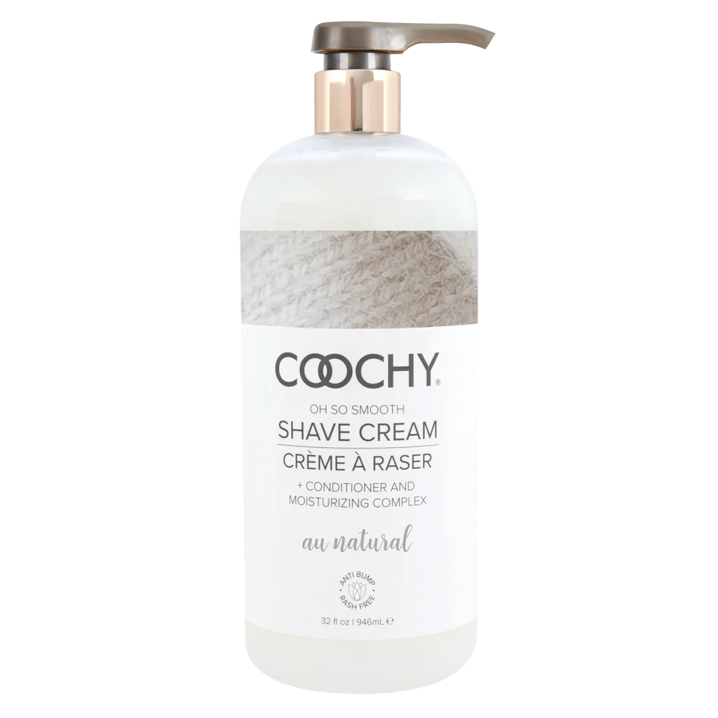 Coochy Lubes & Lotions 32oz Coochy Shave Cream AU Natural