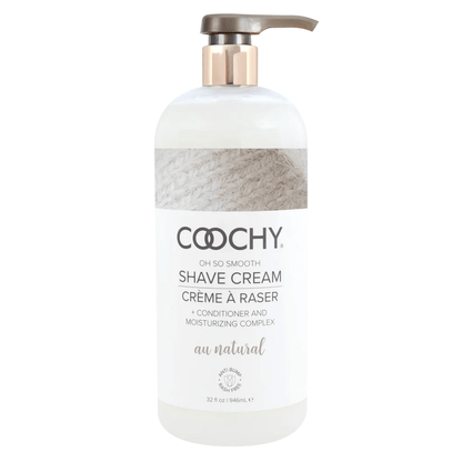 Coochy Lubes & Lotions 32oz Coochy Shave Cream AU Natural