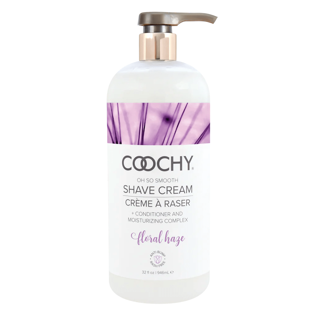 Coochy Lubes & Lotions 32oz Coochy Shave Cream Floral Haze