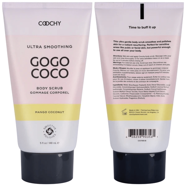 Coochy Lubes & Lotions Coochy Ultra Soothing Body Scrub Mango Coconut