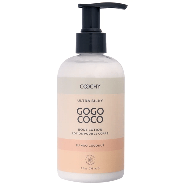 Coochy Lubes & Lotions 8oz Coochy Ultra Silky Body Lotion Mango Coconut