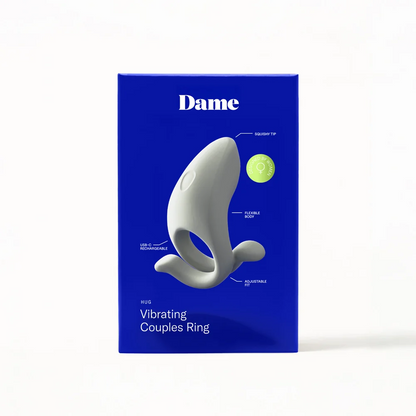 Dame Hug Vibrating Couples Ring