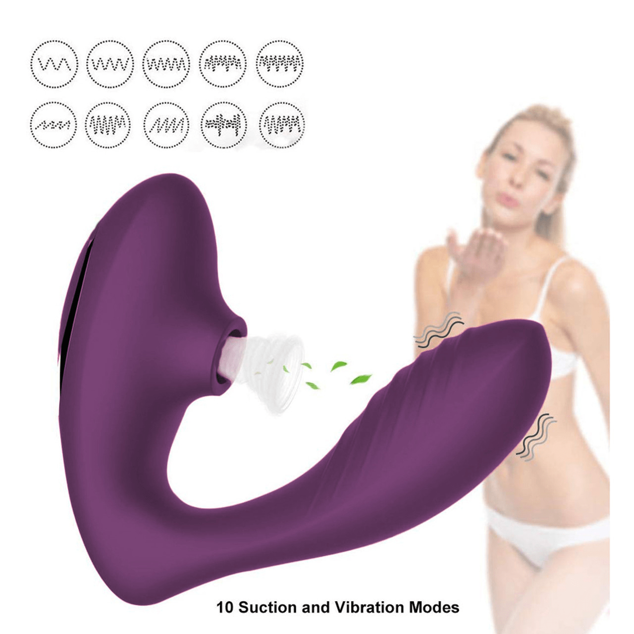 DeeVa Clitoral Stimulators DeeVa OMG Vibra G Pulse Clitoral Air Massager