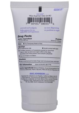 Gel anal anestésico Doc Johnson Mint