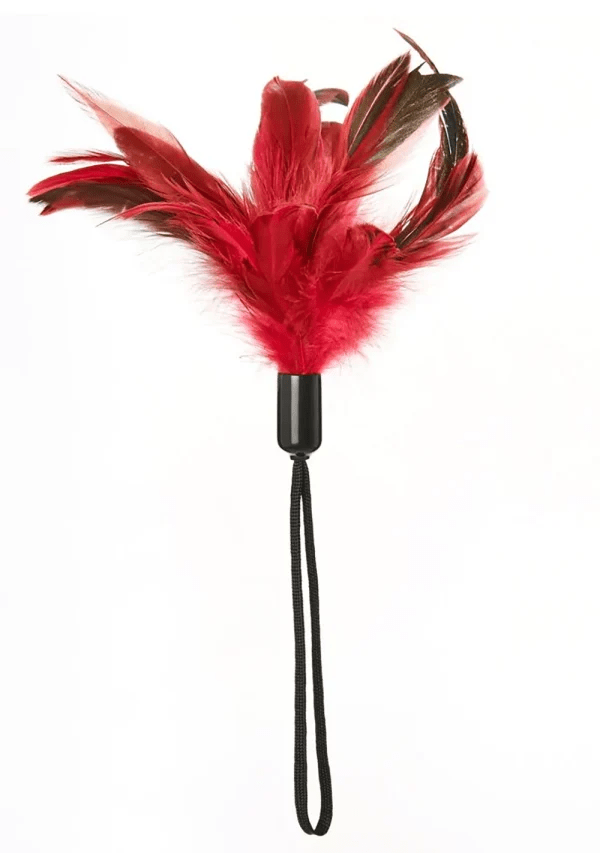 Sportsheets Bondage & Fetish Red Sportsheets Pleasure Feather