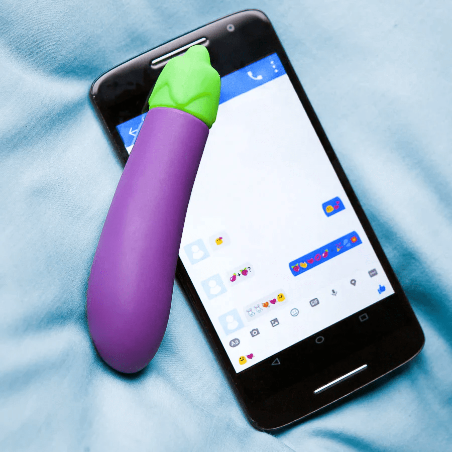 Emojibator Vibrators Emojibator Eggplant Vibrator
