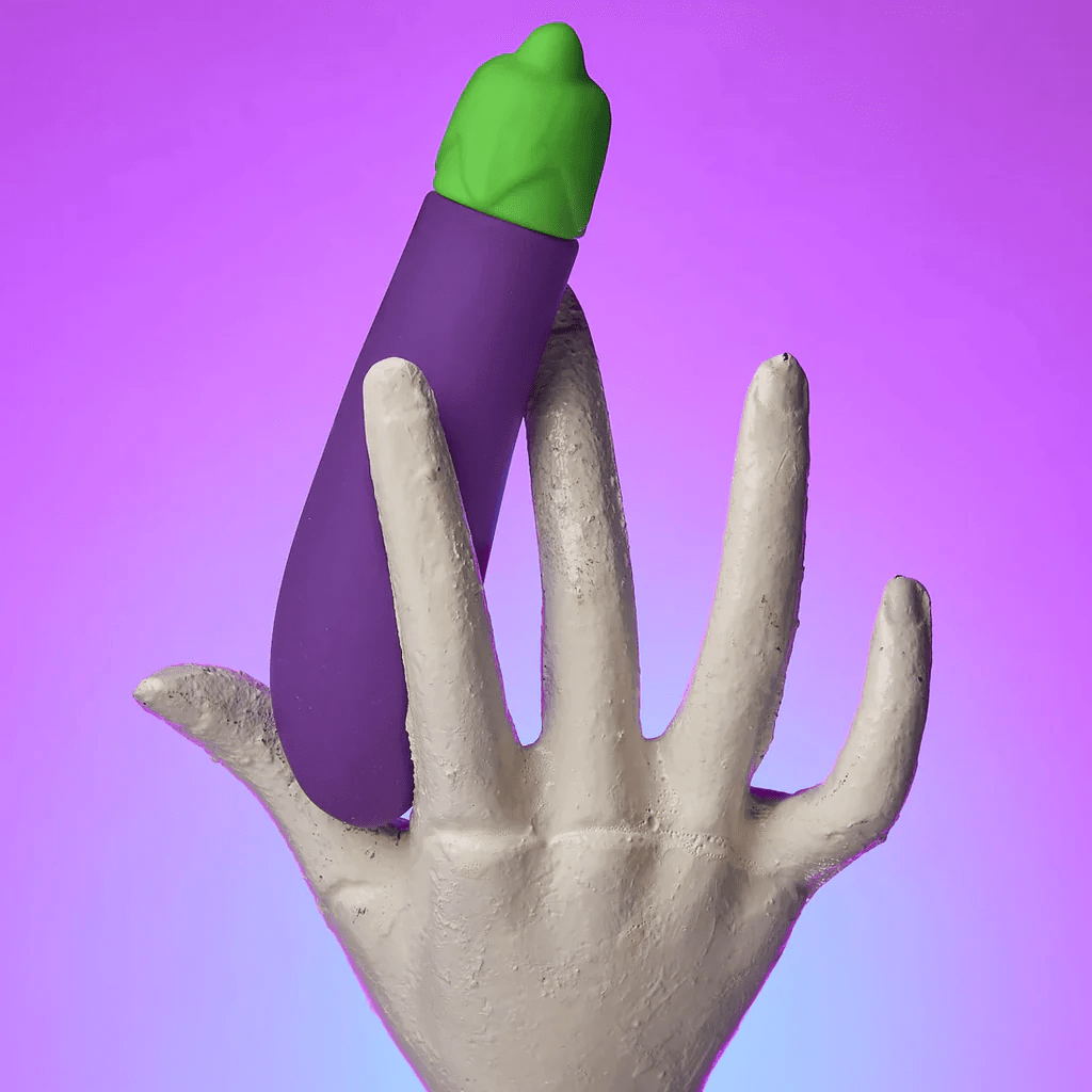 Emojibator Vibrators Emojibator Eggplant Vibrator