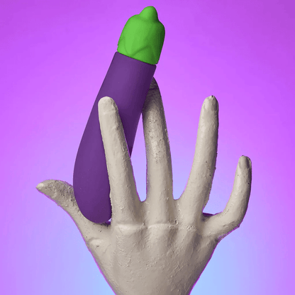 Emojibator Vibrators Emojibator Eggplant Vibrator