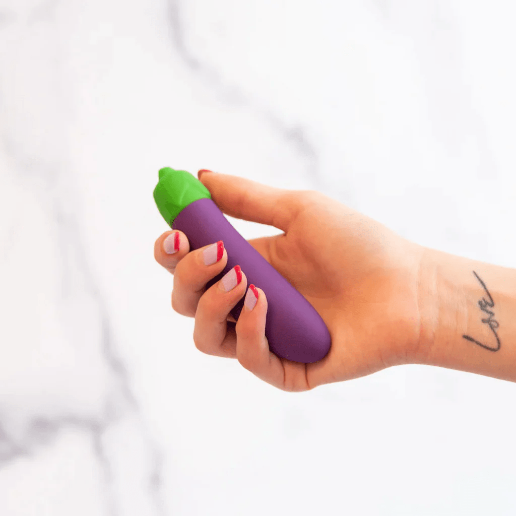 Emojibator Vibrators Emojibator Eggplant Vibrator