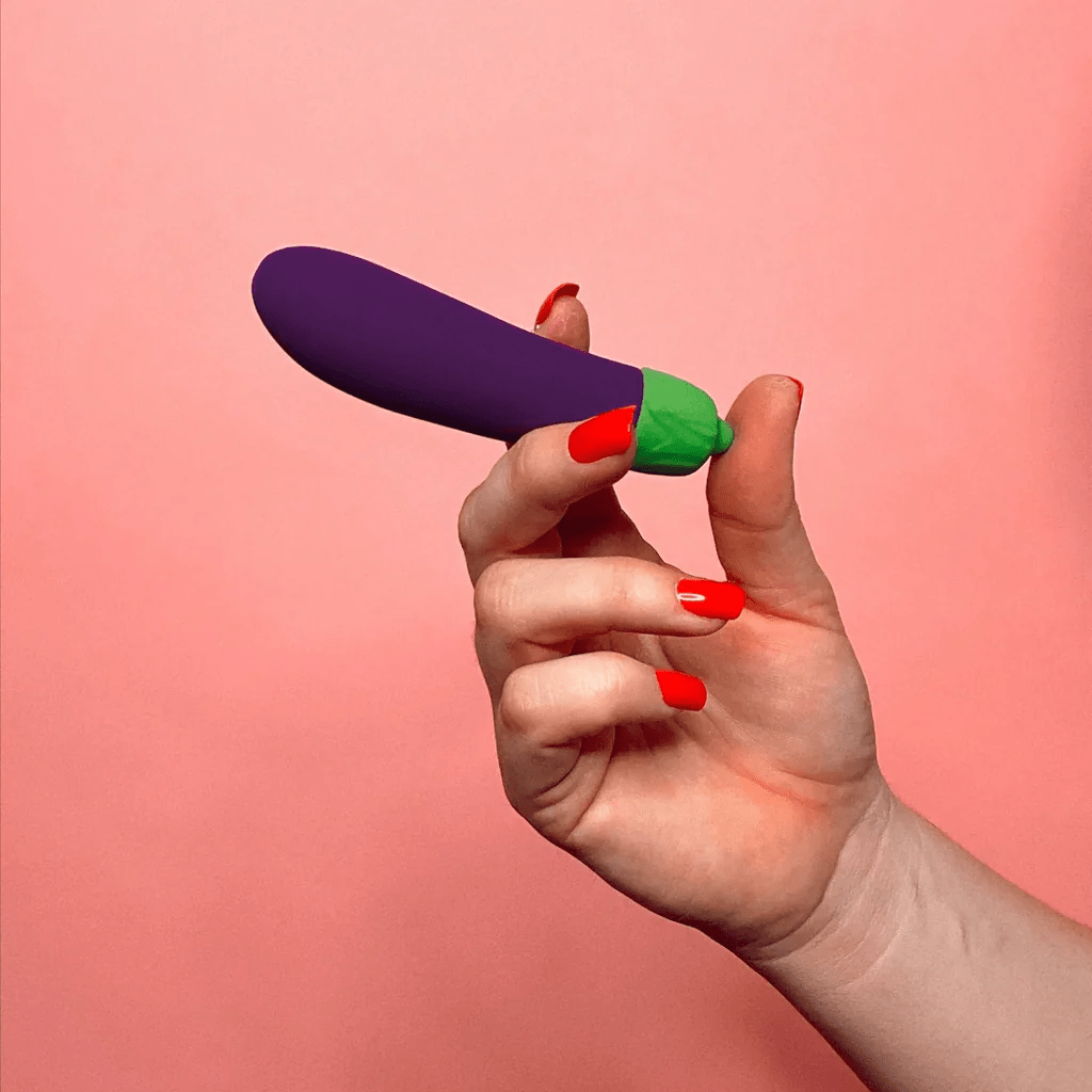 Emojibator Vibrators Emojibator Eggplant Vibrator