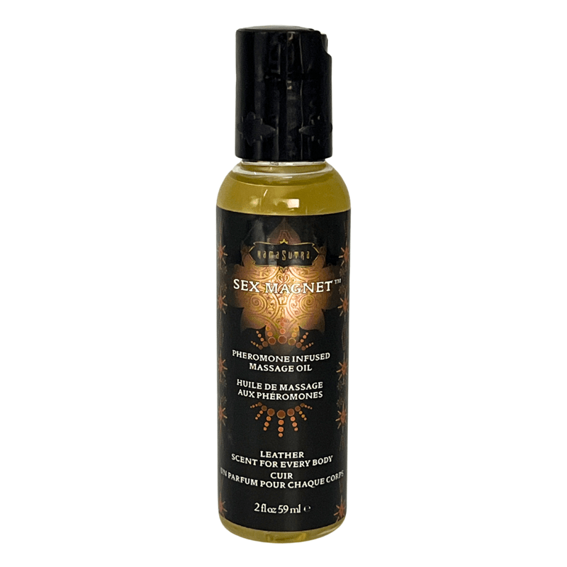 Kama Sutra Lotions / Massage Oils Sex Magnet Pheromone - Leather  Massage Oil 2 fl oz/59 ml