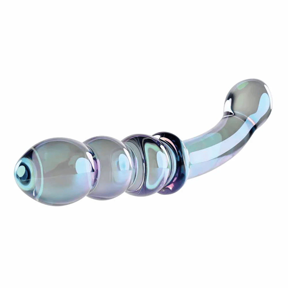Gender X Glass Dildo's Gender X Lustrous Galaxy Glass Wand Massager Dual-Ended Borosilicate Dildo