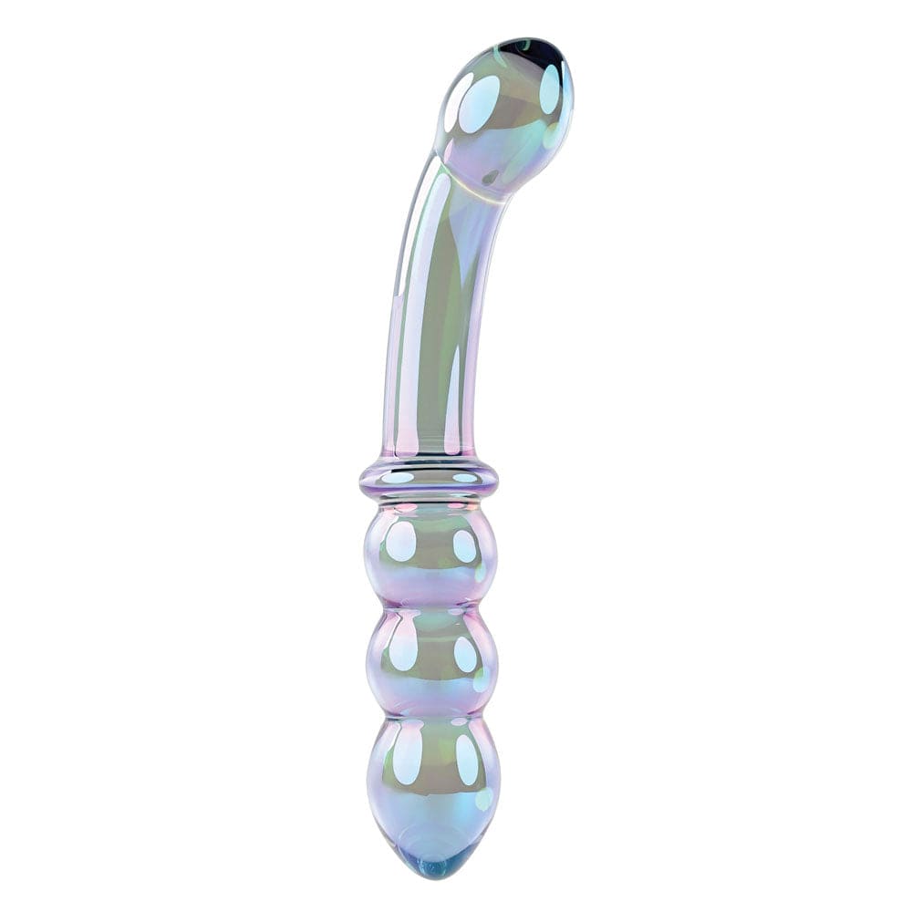 Gender X Lustrous Galaxy glass dildo smooth surface texture detail