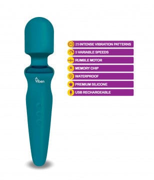 Viben Vibrators Viben Fierce Intense Wand Massager