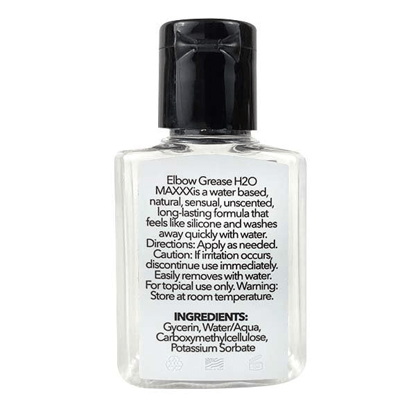 Elbow Grease Lubes Elbow Grease H20 Maxxx Water Based Gel